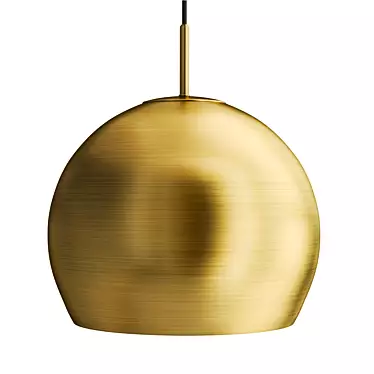 Elegant Ball Pendant Jewelry 3D model image 1 