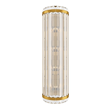 Brass Crystal Wall Sconce-G9 Bulbs 3D model image 1 