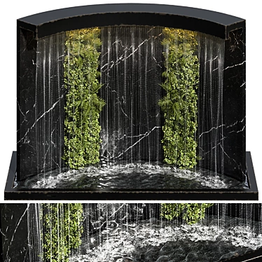 Cascading Water Fountain for 3D 3D model image 1 