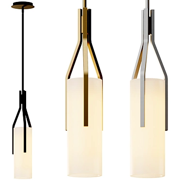 Modern Forms Firenze LED Pendant 3D model image 1 