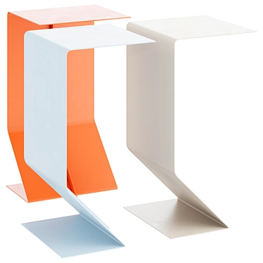 Compact Mark Accent Table 3D model image 1 