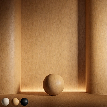  Seamless Wood Material 3D Model 3D model image 1 