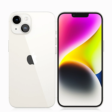 Advanced iPhone 14 Render Model 3D model image 1 