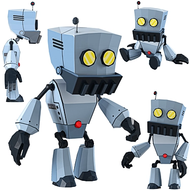 Walking Robot Model Kit 3D model image 1 