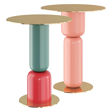 DEPRIMO COLOR Coffee Table 3D model image 1 