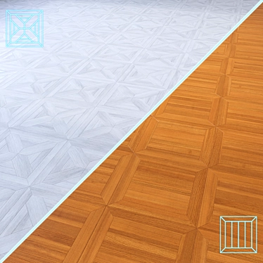 Wood Floor 3D Model Pack 3D model image 1 