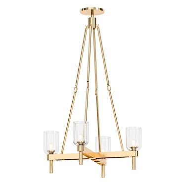 Lucian Alora Pendant Light 3D model image 1 