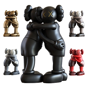 Kaws Together Vinyl Figure 2013 3D model image 1 