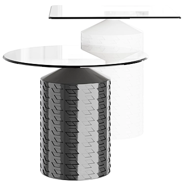 Potocco HISHI | Side Table 3D model image 1 