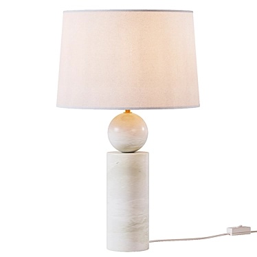 Sophisticated Cosima Table Lamp 3D model image 1 