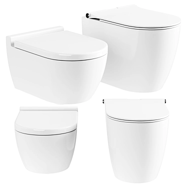 Serel Smart SM11SL Toilet 3D model image 1 