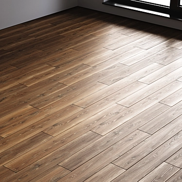 Nutmeg Woodslate Flooring by Florim 3D model image 1 