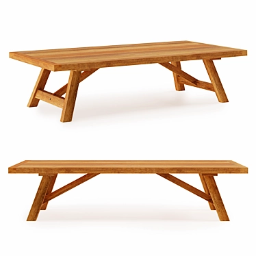 Basque Teak Coffee Table