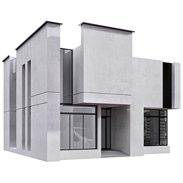 Architectural Building No.11 3D model image 1 