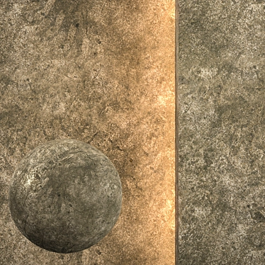 Seamless Concrete Texture Pack 3D model image 1 