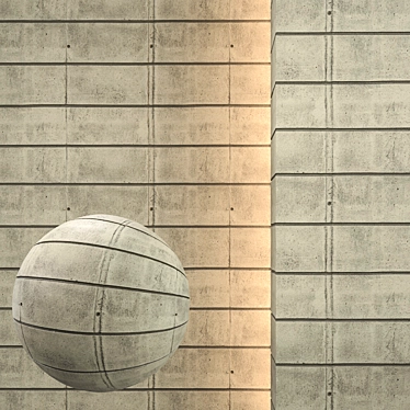 Seamless Concrete Texture Pack 3D model image 1 