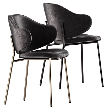  Modern Holly Chair by Calligaris 3D model image 1 