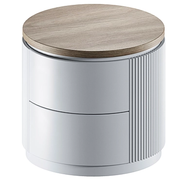 Modnodesign Pedestal Nightstand 45x42 cm 3D model image 1 