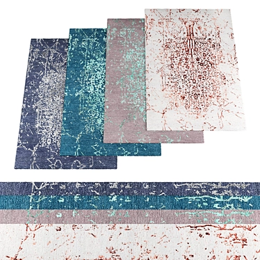 High-Resolution Rug Set Texture 3D model image 1 