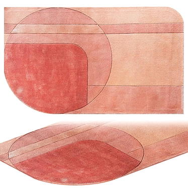 
Pink Lyserod Tapper Carpet 3D model image 1 