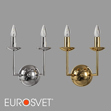 Classic Wall Sconce Eurosvet Cariso 3D model image 1 