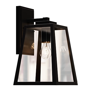 Outdoor Wall Sconce Set - Rydler 3D model image 1 