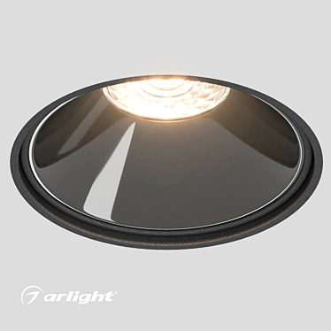 Compact Recessed Downlights for Gypsum Ceilings 3D model image 1 