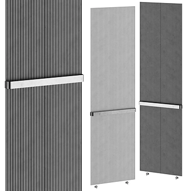 Antrax Loft Designer Radiator 3D model image 1 