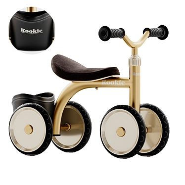 Kids Smoby Rolocycle Carrier Rookie 3D model image 1 