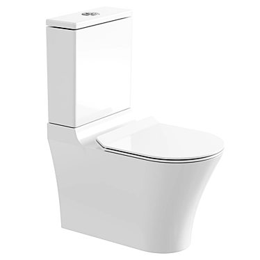 Compact Toilet Orans WM9906 3D model image 1 