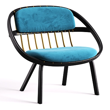 Cantarutti Cori 5.03.0 Chair 3D model image 1 