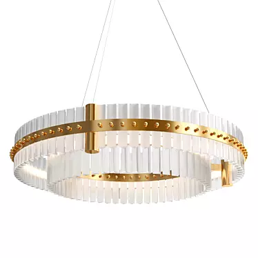 Corona Plustra Chandelier 100cm Diameter 3D model image 1 