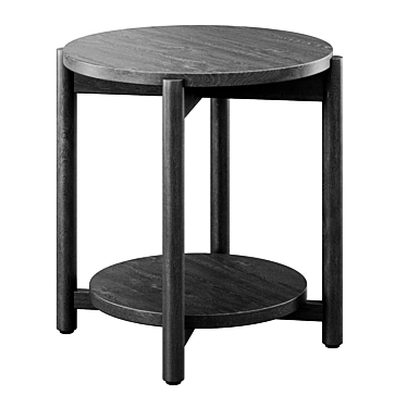 Modern Jordi Side Table Design 3D model image 1 