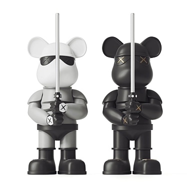 Bearbrick 3D Model Vray Download 3D model image 1 