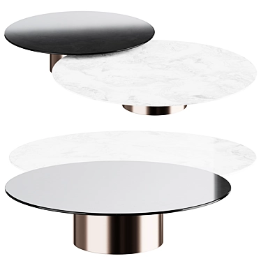 Minotti DOYLE Rodolfo Dordoni Table 3D model image 1 