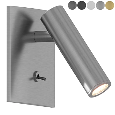 Minimalist LED Wall Sconce 3D model image 1 