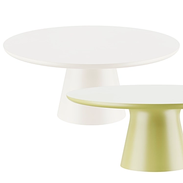 Outdoor Elegance: Spin Cocktail Table 3D model image 1 