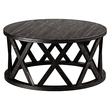 Round Cocktail Table Sharzane Design 3D model image 1 