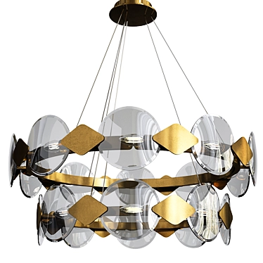 Elegant Modern Design Lamp 3D model image 1 