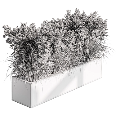 Outdoor Plant Box Set by 478 3D model image 1 