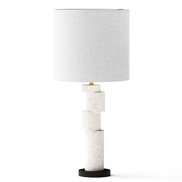  Sleek Paladia Table Lamp 3D model image 1 