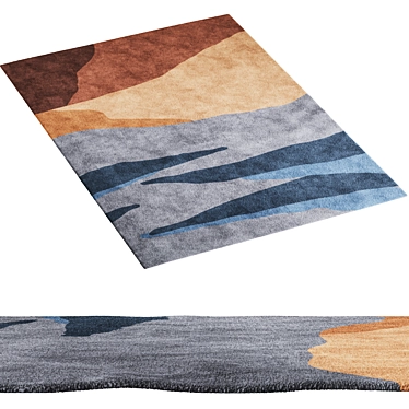 Navyn Area Rugs Collection 3D model image 1 