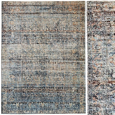 Billie Denim Area Rug 72x108 3D model image 1 