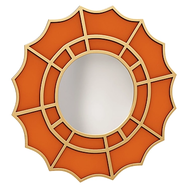 Orange Devonshire Mirror 383484 Chelsea House 3D model image 1 