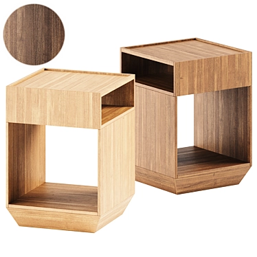 Contemporary PILE Side tables by ASPLUND 3D model image 1 