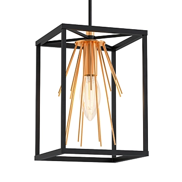  Optimant Lighting Modern Pendant Light 3D model image 1 