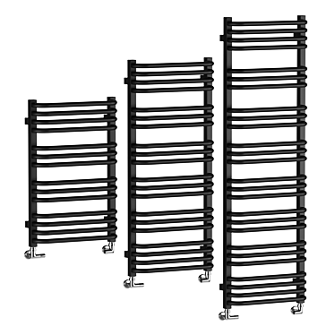 Terma Alex Towel Rail 2 Colors 3D model image 1 