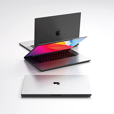 Apple MacBook Pro 16 Model 3D model image 1 