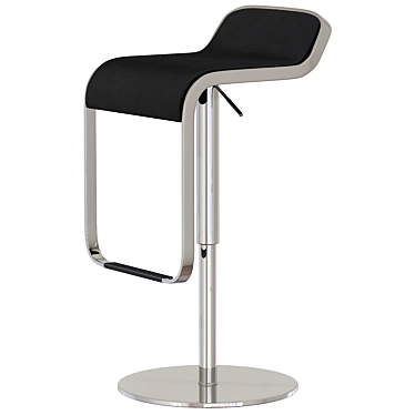 Modern 2013 Melvin Bar Stool 3D model image 1 