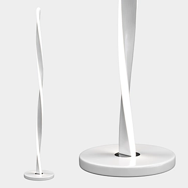 Modern LED Floor Lamp 3D model image 1 